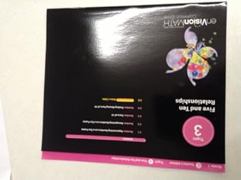 Unknown Binding Envision Math Five and Ten Relationships: Grade 1, Topic 3 Book