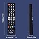 MYHGRC Ersatz Universalfernbedienung für Samsung, TCL, Sharp, LG, Sony, Hitachi, Toshiba, Sanyo, Hisense smart TVs Universal Fernbedienung für Allen Fernseher