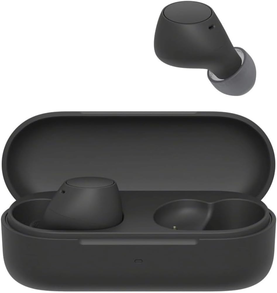 WF-C510 Truly Wireless Earbuds – Small, Light, Bluetooth In Ear Headphones with Multipoint Connection, Ambient Sound, IPX4 Rating, Spotify Tap, Quick Charge, 22 HR Battery, iOS & Android - Black