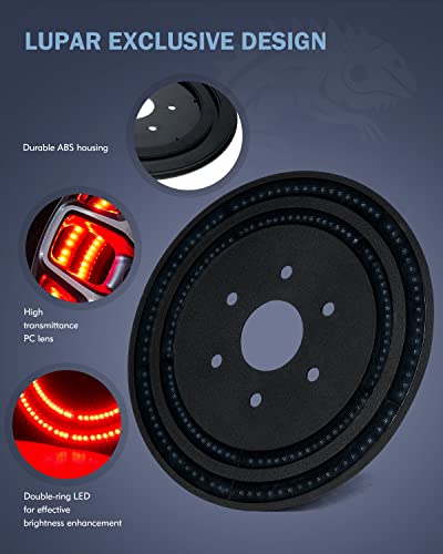 High-Visibility Led Spare Tire Brake Light Compatible With 2021-2023 Ford Bronco 2/4 Door, Brilliant Wheel Light For Ford Bronco Accessories, Plug And Play #TOP2