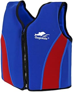 IvyH Kids Swim Vest, Children Swimming Jackets Float Swimsuit with Crotch Strap Swimming Vest for Boys Girls Toddler