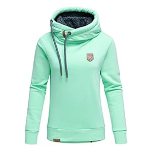 Damen Kapuzenpullover Sweatjacke Pullover Hoodie Sweatshirt RD-002