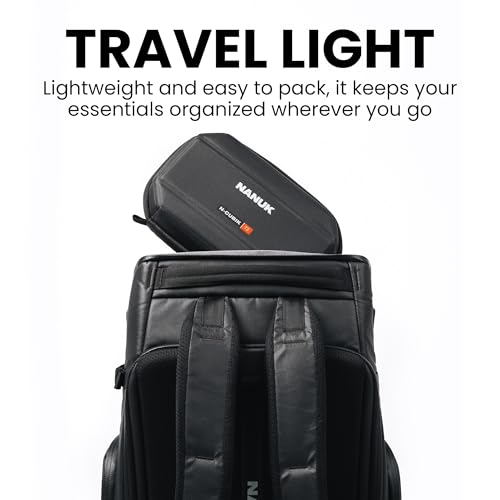 Image of NANUK N-Cubik T3 Camera Bag Insert - Water-Resistant Hard-Shell Pouch - Shockproof Protective Camera Insert for Backpack - Perfect for Accessories & Gear (9.4 inch x 6.3 inch x 2.8 inch)