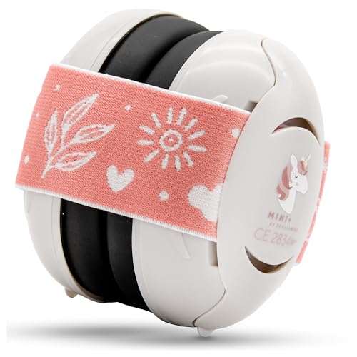 Schallwerk ® Mini+ Cascos Bebe Antiruido - Protección Auditiva para Niños y bebés - Cascos Antiruido Niños, Protectores Aislantes Del Ruido, Protector Bebe Ruido