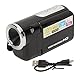 Videokamera Camcorder, HD 1080P 16MP Camcorder mit 16 fachem Zoom, 2 Zoll TFT Bildschirm Vlogging Kamera, Tragbarer Handvideorecorder