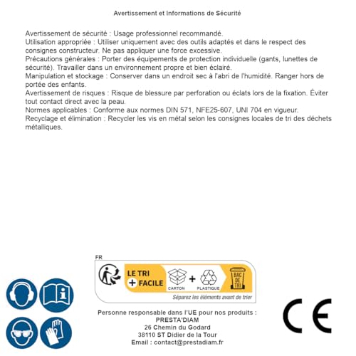 Tirefond 12 x 100 mm en inox A4 DIN 571 D-Work pour fixations robustes - 5