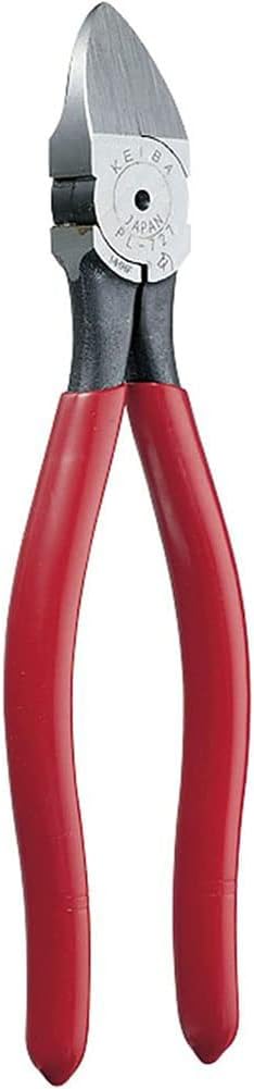 Kaba PL-727 Plastic Nipper, Blade Shape, Flat, 6.9 inches (175 mm)