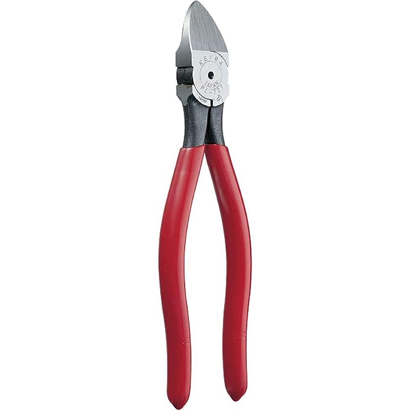 Alicate de corte diagonal para plástico Keva PL-727 com lâmina plana de 175 mm Maruto Hasegawa kosakujo