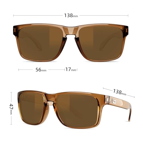 Image of Bnus italy made classic sunglasses corning real glass lens w. polarized option