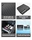 CDEFG Kompatibel mit Dacia Sandero 3/Stepway 3/Jogger 2022-2024 2025 Mittelkonsole Organizer Aufbewahrungsbox Center Console Organizer Tray Handschuhfach Sandero Stepway 3 Zubehör