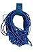 Clucker-Truss Elastic Gourmet Trussing Strings; 5.5 Inch BLUE truss string 40/Bundle - Box of 1,000 (Business Pricing Available)
