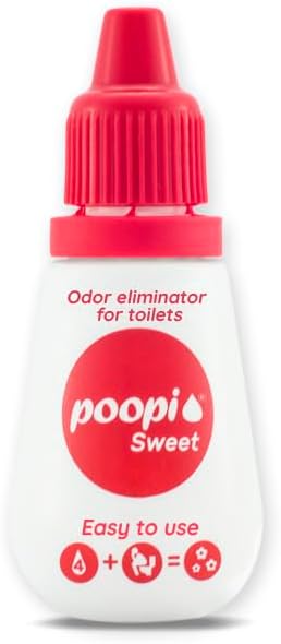 Poopi Drops - Antes de ir - Gotas de inodoro - Eliminador de olores desodorante - Ambientador de inodoro - Di adiós a los malos olores con el