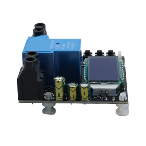 Voyoo Coulomb Meter DC 6V-60V 30A Laden Entladen Schutz Board mit LCD-Display Niederspannungsschutz Trennen Schalter Modul für Säure-Batterie