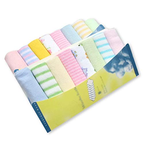 Mouchoir Bébé Foulard Bébé Bébé Réutilisable Petite Serviette Convient Aux Bébés Éviter De Souiller Les Vêtements 22.9 X 22.9cm Cover