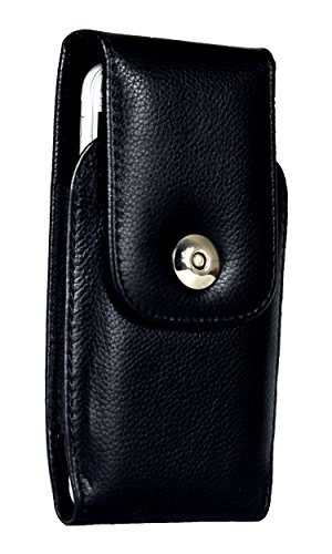 AQ Mobile Vertikale Gürteltasche für Apple iPhone 6/6S/iPhone 7/iPhone 8 aus Leder mit Magnetverschluss und Gürtelclip (Nicht geeignet für iPhone mit Bumper oder zusätzlicher Hülle)