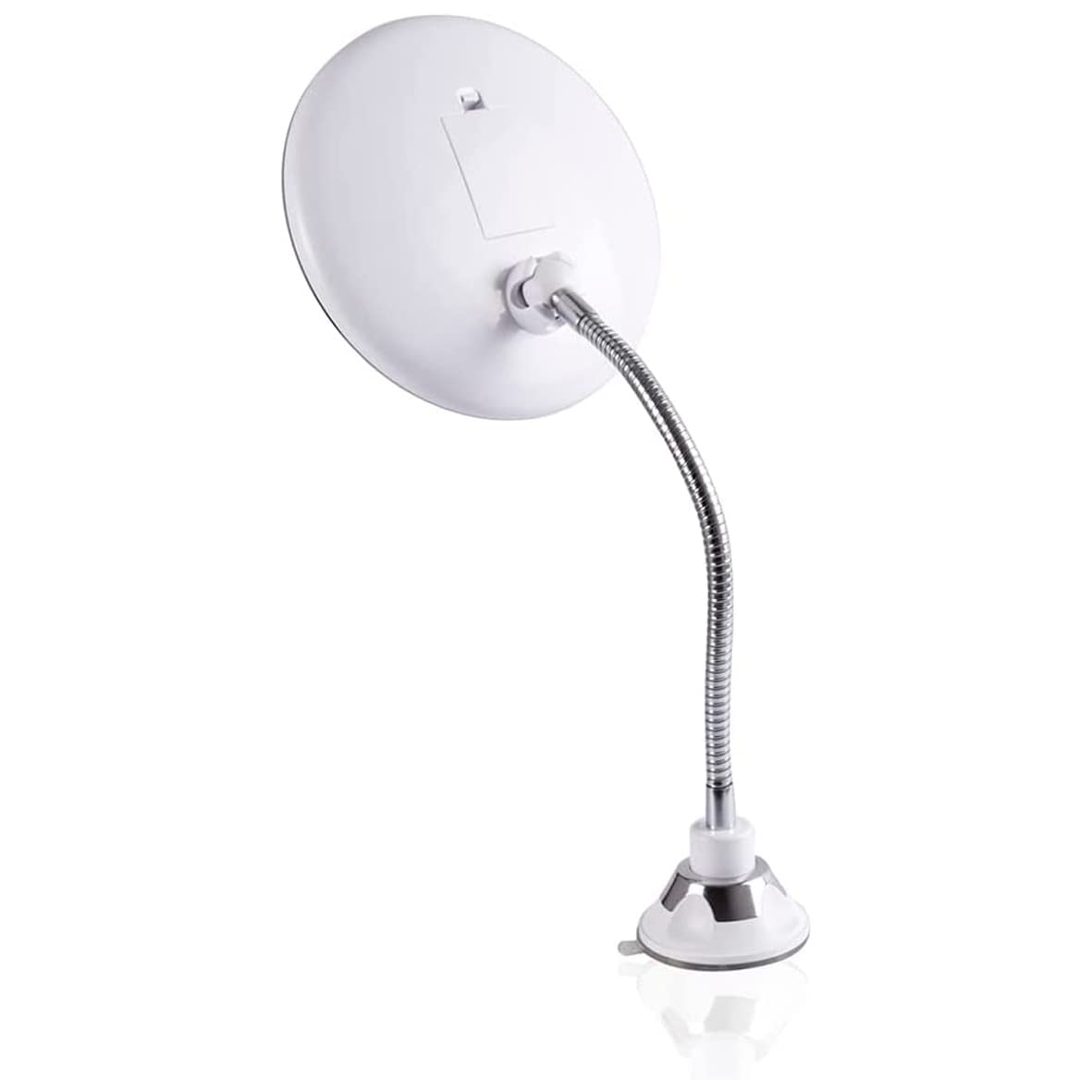Miroir Grossissant X7 Avec Ventouse - Bras Flexible Amlife Paris - Ø19cm - Miroir Maquillage Rétro - Acier Inoxydable