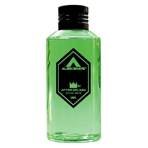ALIEN SHAVE After Shave Splash Cover