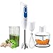 Braun Hand Blender MultiQuick 3 700W with 600ml BPA-free Beaker, 500ml Chopper, Whisk, Dual Speed, SplashControl & PowerBell Plus Technology MQ 3035 Sauce White"Min 1 year manufacturer warranty"