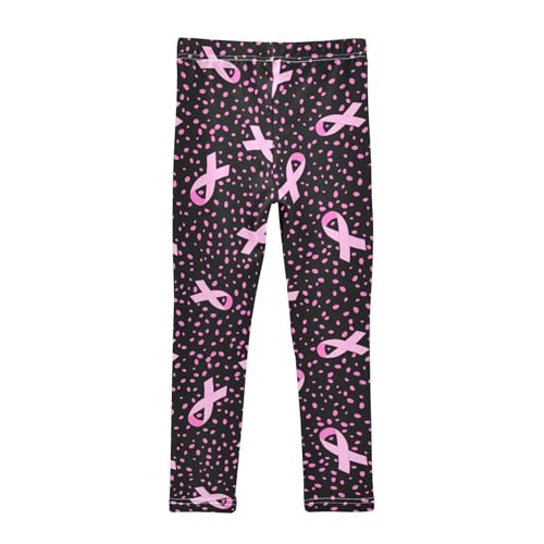 Girls Basic Leggings Baby Girls Pants Ribbon Bows Soft Footless Stretchy Tights Pants 4-10Y2