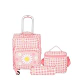 Kit Mochila + lancheira + estojo | Speedy Pack 5XT | Rosa