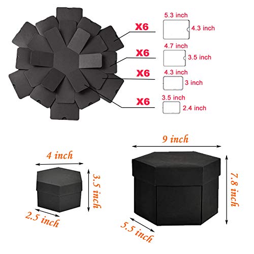 Explosion Gift Box,Diy Photo Album Scrapbooking,Surprise Love Box For Wedding Anniversary,Birthday Party #TOP1