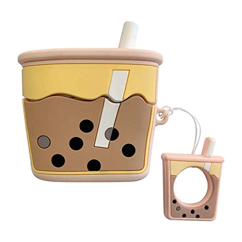 SevenPanda für Airpods Pro Hülle, Süße 3D Funny Soft Silikon Airpod Pro Hülle, Kawaii Fun Catalyst Keychain Hülle, Hüllen für Mädchen Kinder Teens Jungen Airpods Pro (Leichtes Pulver Teetasse) Cover