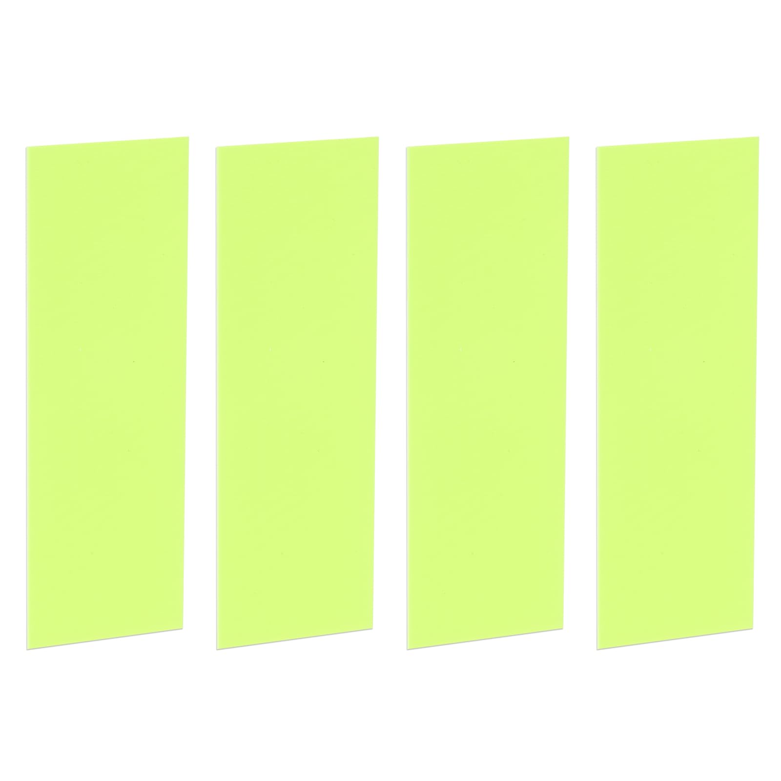 uxcell 4Pcs Knife Handle Liner, 4.7" x 1.6" x 0.04" G10 Spacer Sheets Knife Handle Spacer Material for Knife Scales Slabs Making Supplies Tool,