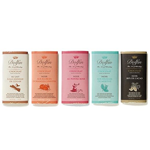 Surtido Degustación Cinco Chocolates Belgas