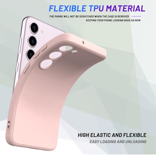 Image of for Samsung Galaxy S23 Plus Case Pink, Scratch Resistant with Soft Touch, Slim Thin Phone Cover for Samsung Galaxy S23 Plus