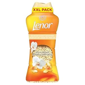 Lenor Laundry Perfume Scent Booster 735g, Gold Orchid, Non-stop Freshness Up To 12 Weeks In Storage