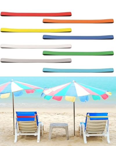 QLEUIFT 8 Piezas Bandas para Toallas de Playa, Toallero de Playa ...