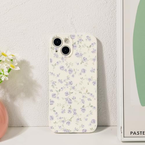 NITITOP for iPhone 15 Case Cute Flower Rose Vine - Purple by NITITOP - Used condition - Image 7