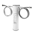Nu Aqua Under Sink Water Filter System, High Capacity Fast Flow 3/8”, Reduces Lead, Chlorine, Bad Taste & Odor – Direct Connect Undersink Filteration System - 120-Day Trial