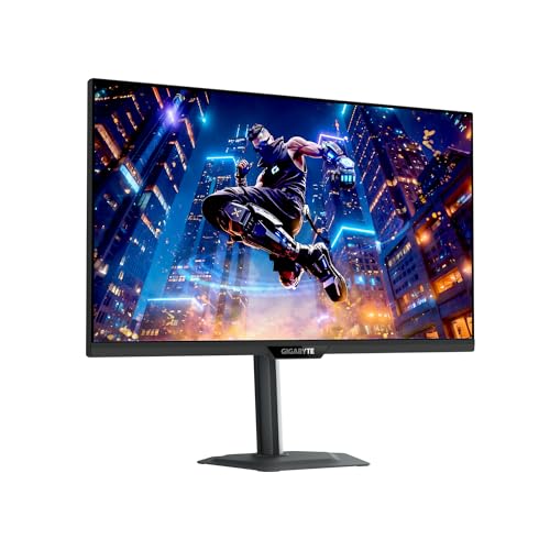 Image of GIGABYTE - M27Q2-27 inch SS IPS Gaming Monitor - QHD 2560x1440-200Hz /OC 210Hz - 1ms GTG - AMD FreeSync Premium, G-SYNC Compatible - Type-C KVM - HDMI, DP, Type-C - Height and Tilt Adjustable - Black