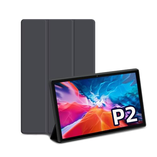 Image of plimpton 10 Inch Android 15 Tablet Bundle with Tempered Glass Screen Protector (2-Pack) and Slim Folding Stand Protective Case, 24GB RAM 128GB ROM, 7500mAh Battery, Complete Tech Accessory Kit