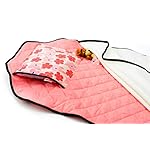Urban Infant Tot Cot Kids Nap Mat - Toddler Preschool Daycare Bedding Cover with Blanket and Pillow - Poppies - Image 2