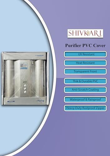 Image of Protective Cover Compatible With Eureka Forbes Dr. Aquaguard Compact Model Water Purifier (Grey)