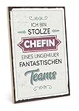 Mit rückseitig eingelassenem Aufhänger und geschliffenen, hellen Kanten, toll als Wanddekoration. Die optische Anmutung kommt einem Keilrahmen-Bild bzw. Leinwand-Bild nahe.