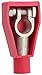 Fastronix Red and Black Top Post Style Flexible Battery Terminal Cover