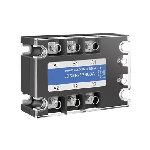 Relais triphasé SSR 40A 100A JOSSR-120DA interrupteur statique 24-480V CA