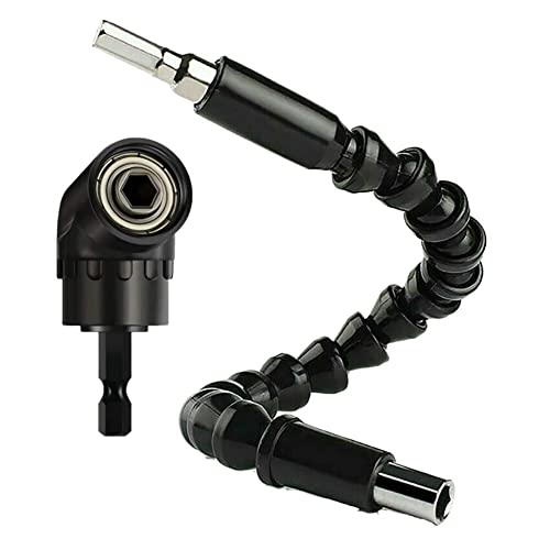 pièces foret porte-douille adaptateur perceuse à Angle droit Flexible arbre Bit Kit Extension tournevis porte-embout adaptateur outils