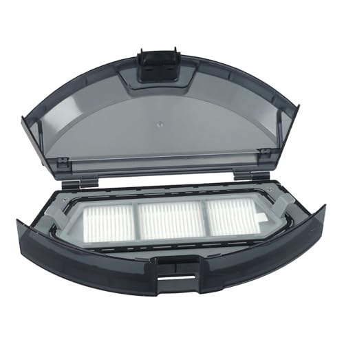 EasyByMall Boîte à poussière de rechange pour aspirateur robot Haier HSR 360 SmartAI C50 G50 G50E, P10, Haier HSR, pièces de rechange en plastique haute...