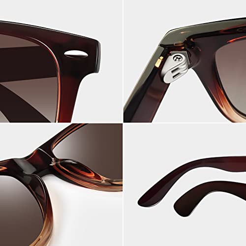Image of Joopin Square Sunglasses Polarized UV400 Designer Sun Glasses Men Women