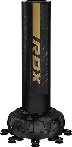 Bild 11 - RDX 6FT 330LB Boxsack Stehend Erwachsene, Trainingshandschuhe und Überzug Set XXL Freistehender Standboxsack Boxing mit Saugfuß Freestanding Punch Bag für MMA Kickboxen Kampfsport Boxpartner Muay Thai