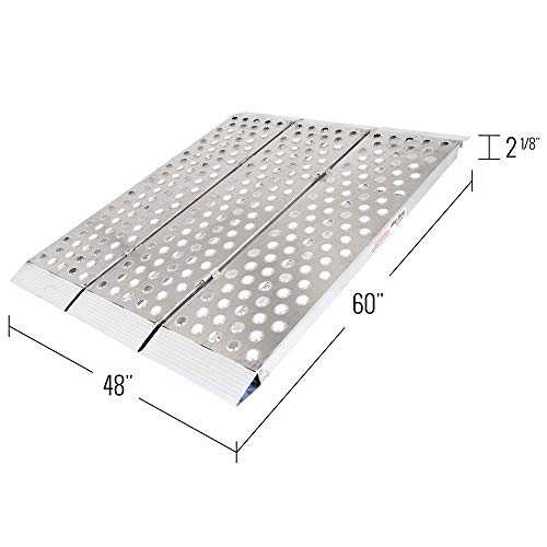 Big Boy Ez Rizer 5' Aluminum Folding Motorcycle Ramp By Black Widow #TOP5
