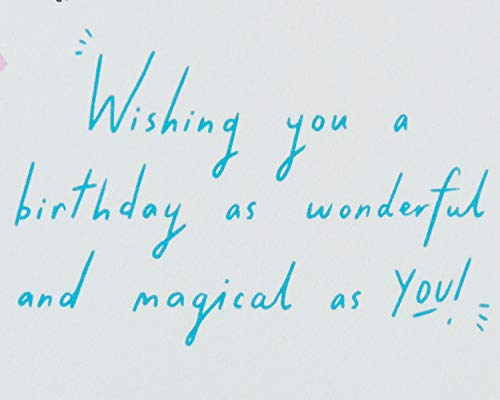 Image of Papyrus Birthday Card for Girl (Wonderful and Magical)