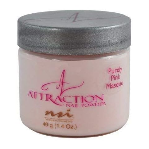 NSI Attraction Nail Powder, Purely Pink Masque Pink Cover