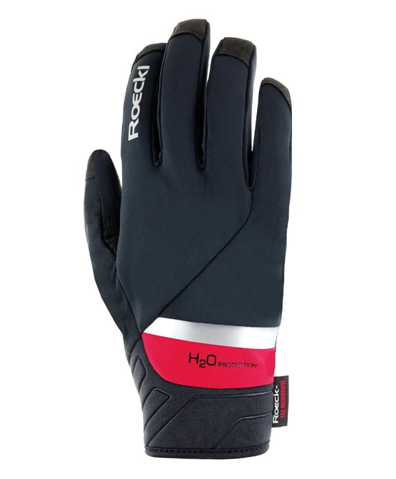 Roeckl Ranten 2 Winter Fahrrad Handschuhe lang schwarz/rot 2027
