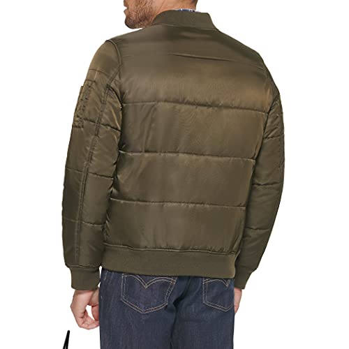 Image of Levi's mens Levi's Men's Quilted Puffer Bomber Jacket