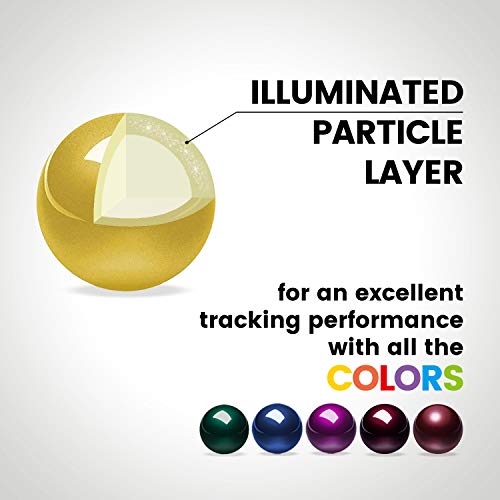 Image of perixx PERIPRO-303 GGO 1.34 Inches Trackball - Replacement Ball for M570, PERIMICE-517 /520 /717 /720, and Other Compatible Trackball Mouse - Glossy Gold